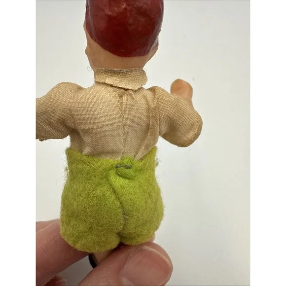 Vintage Doll Bendable 4"  Boy Rubber? Caco?‎ Dirty - Picture 6 of 8